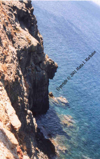Tinos, Greece 2001-greece-cliffintinosItem #C016 