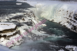 Click here to see photographs of the beautiful Gullfoss waterfalls