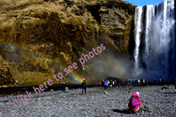 Click here to see waterfalls with double rainbows - Skogafoss, Southern Region, Iceland