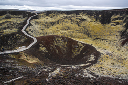 Click here to see Western Iceland's Grabrok Volcano Crater