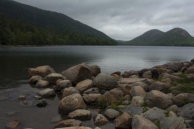 On The Rocks, Jordon Pond, Maine 2021