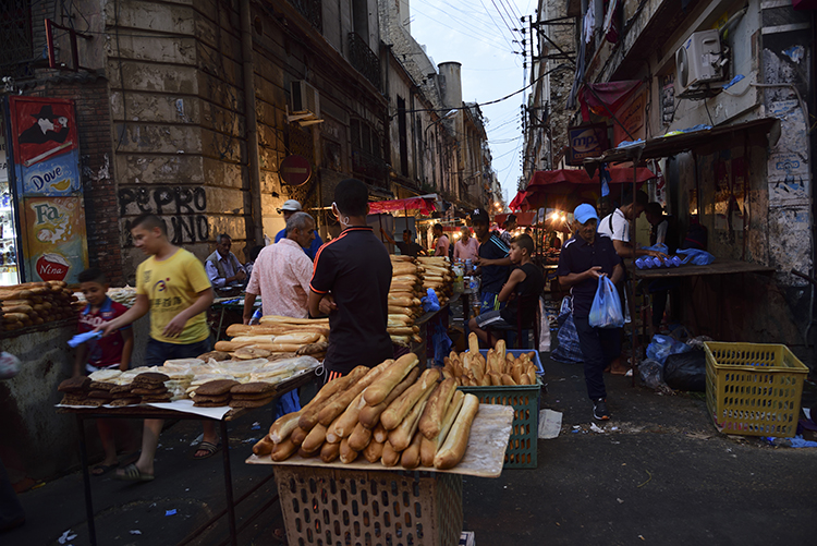 Marketplace-Loave of Bread, Oran, Algeria, 2018