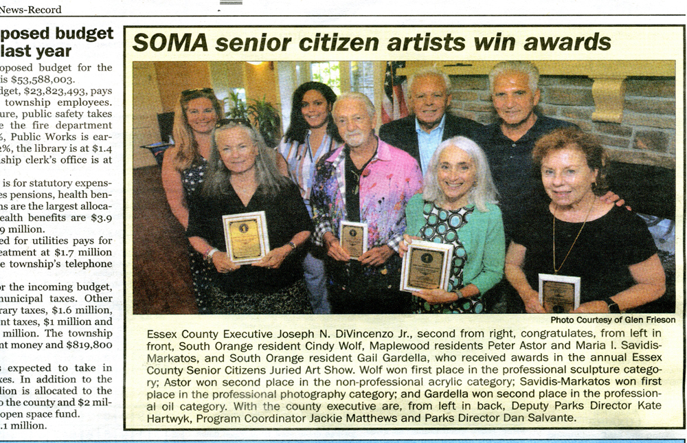 SOMA Senior Citizen artists win awards