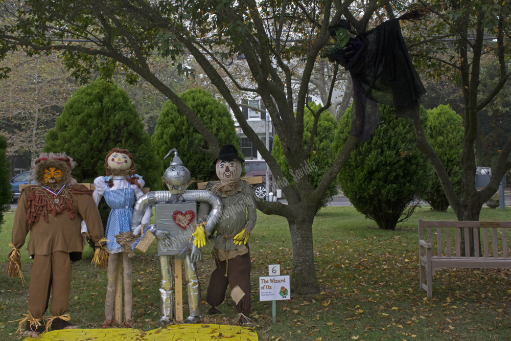 Scarecrows in Cape May, NJ