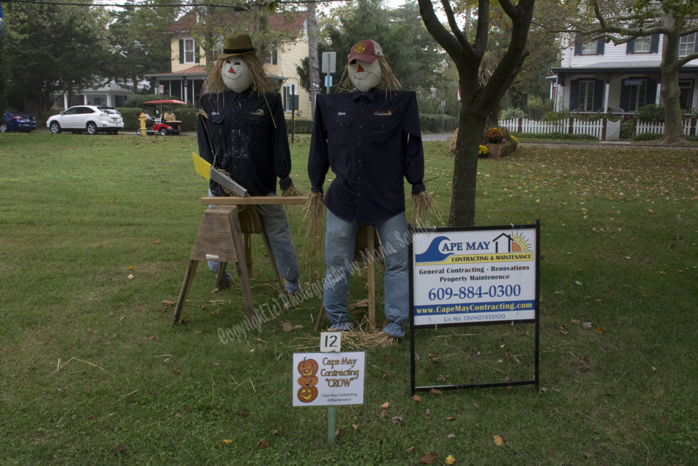 Scarecrows in Cape May, NJ