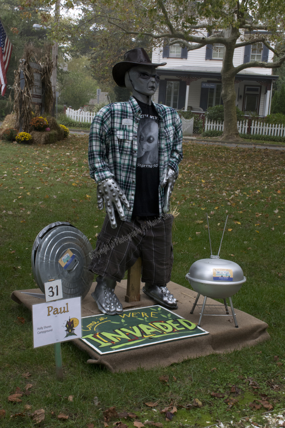 Scarecrows in Cape May, NJ