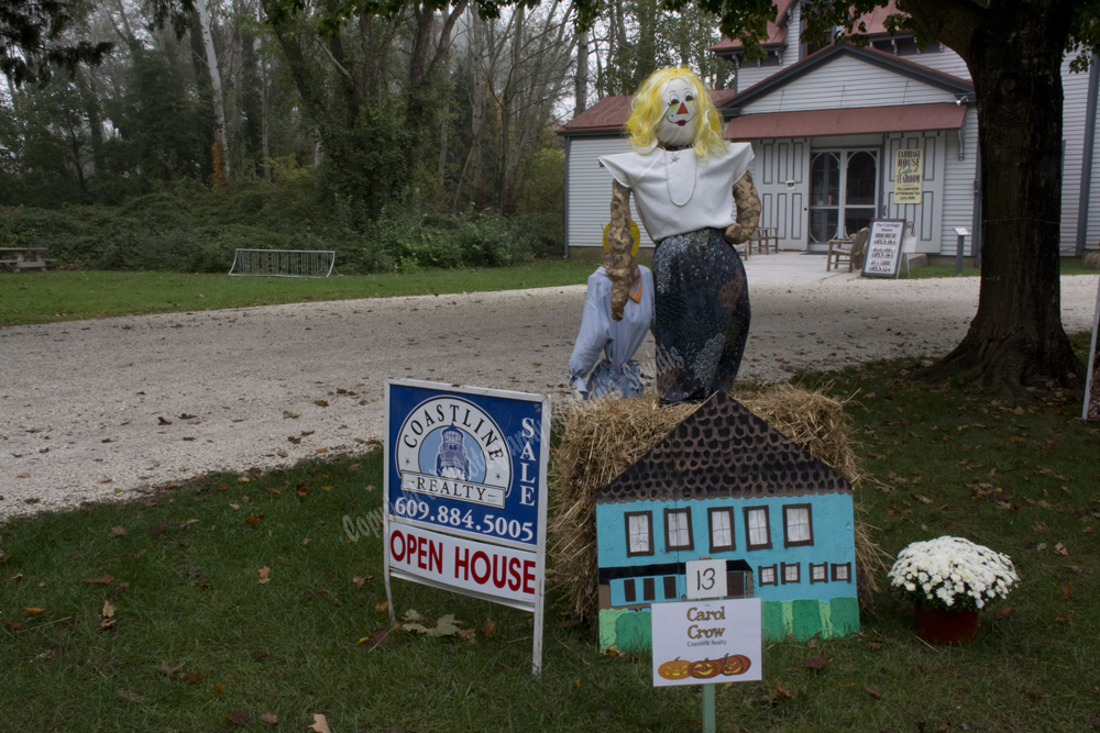 Scarecrows in Cape May, NJ