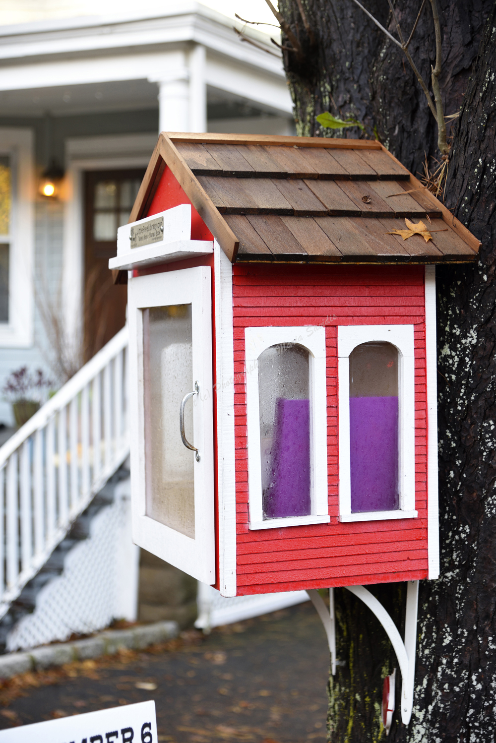 Maplewood, NJ November 2018 - Borrow a book, lend a book - Little Free Library