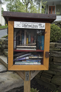 Little Free Library, Summit, NJ 2017-8ds-1674