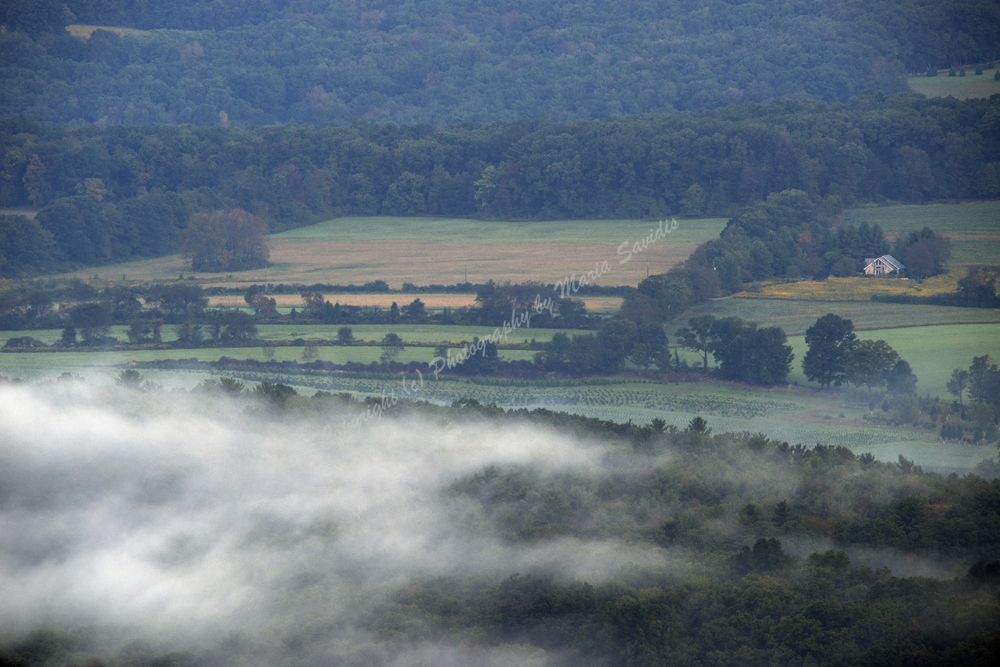 View from Hawk Mountain, Pennsylvania, November 2017