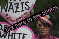Code Pink - Demonstration Against Neo Nazi - Click here to see photos of Demonstration held by various groups in DC on August 12, 2018